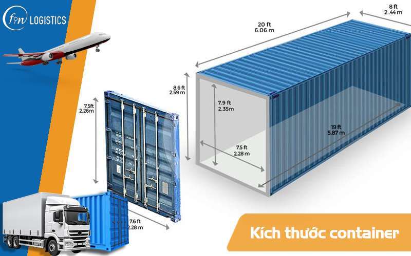 Kích thước container